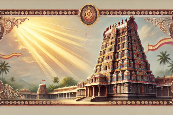 Sri Ranganatha Temple with its towering gopuram and intricate carvings.