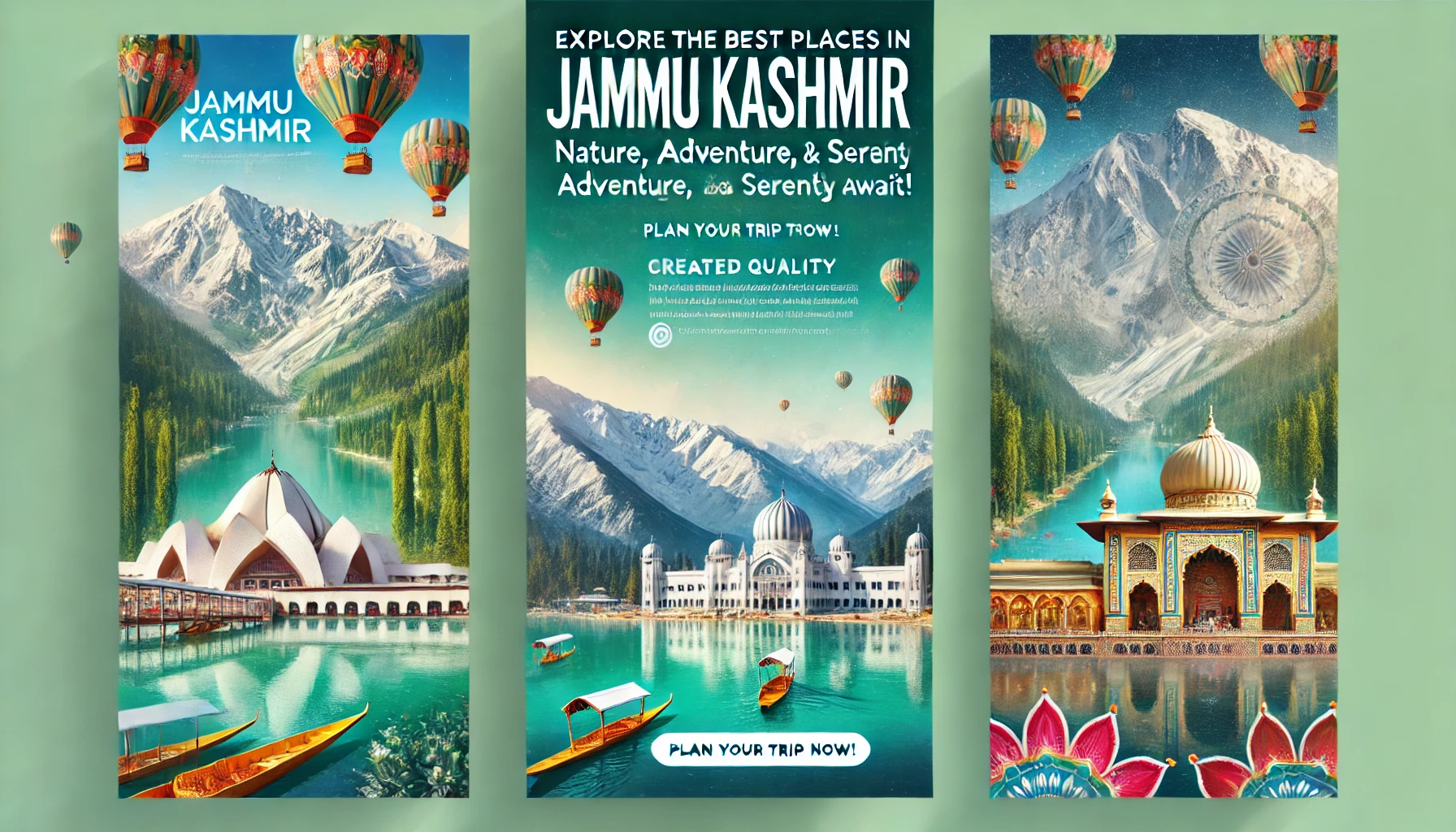 Jammu Kashmir best places