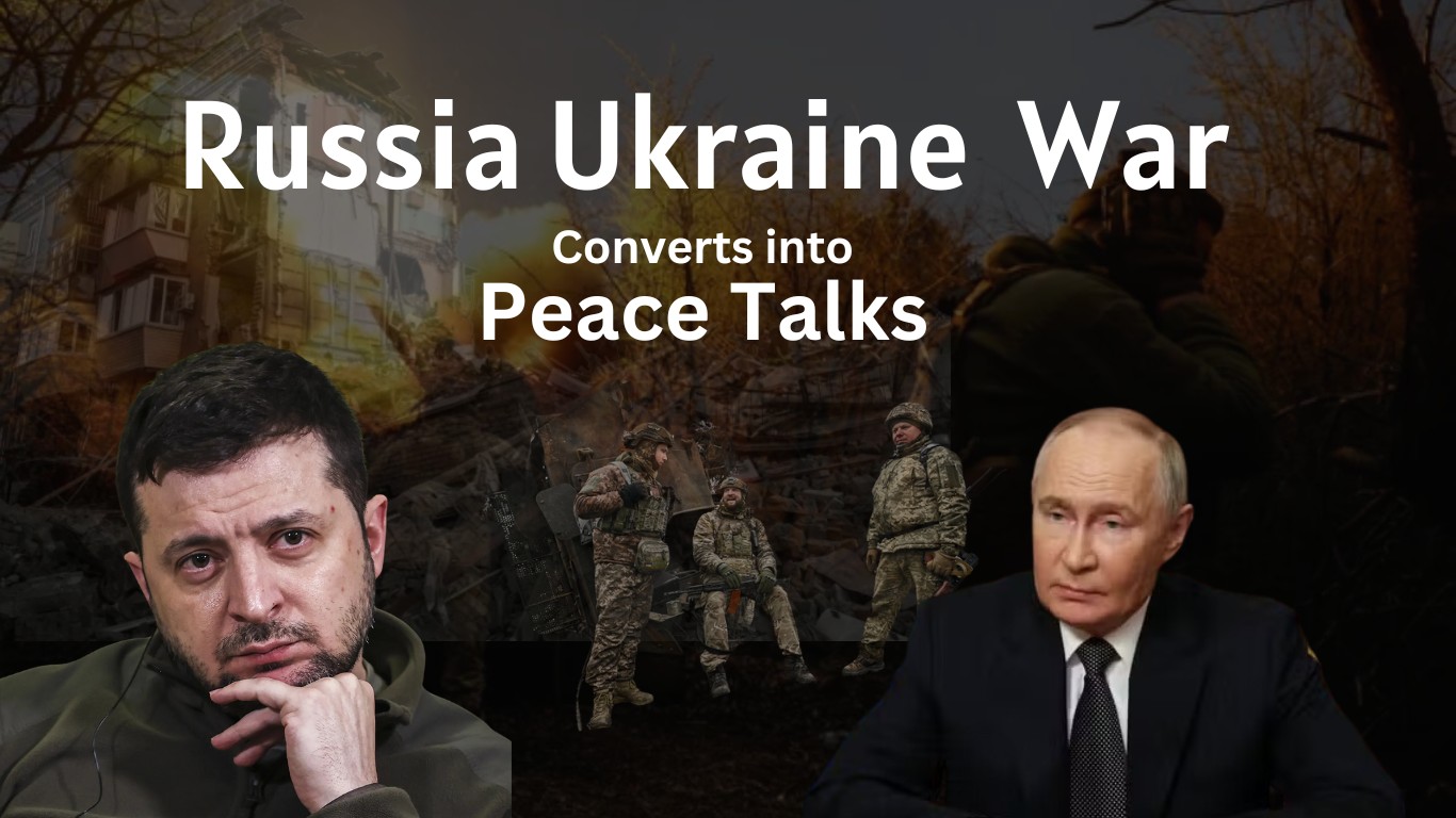 Russia-Ukraine War peace negotiations with Putin and Zelensky