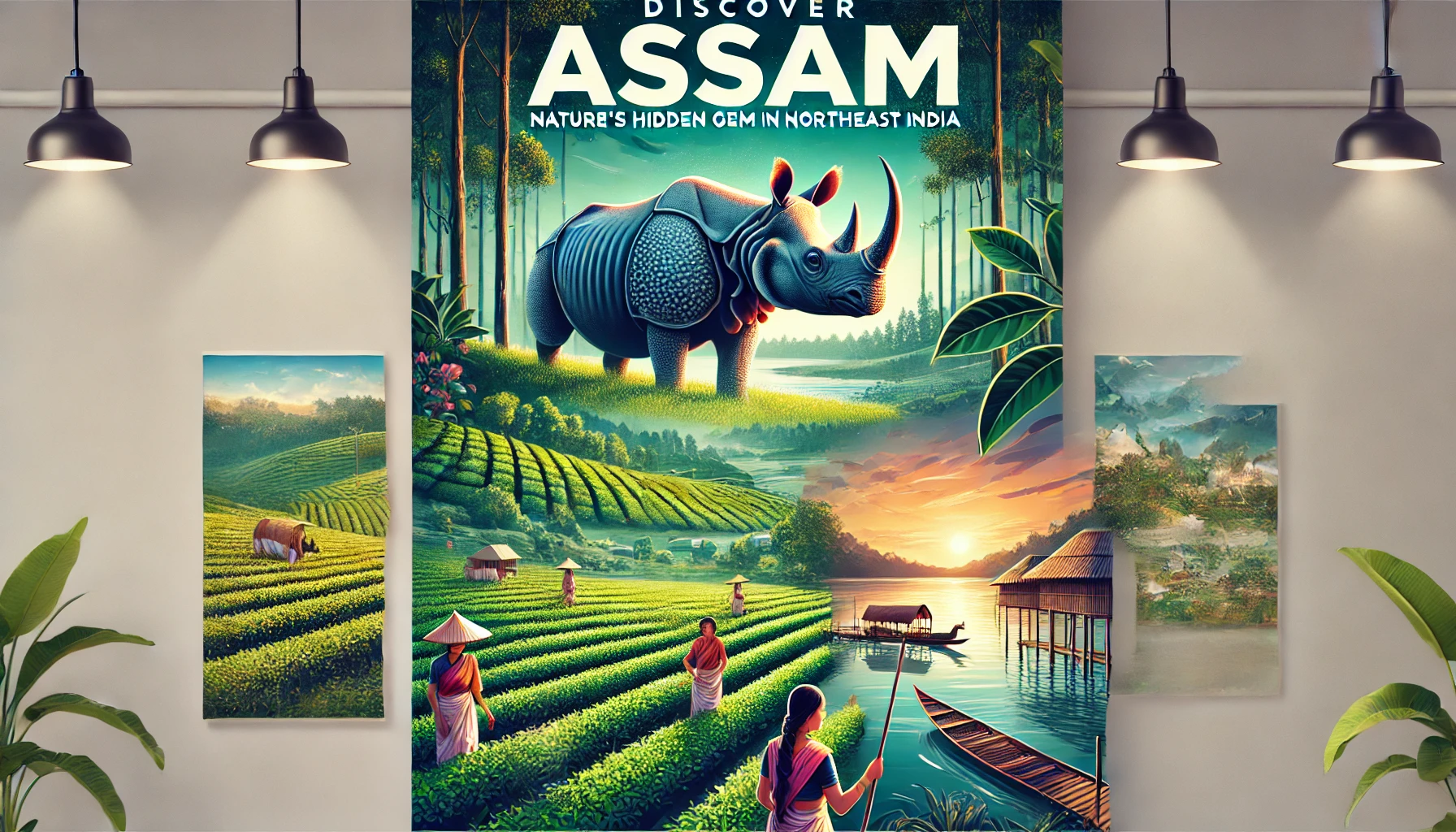 Scenic landscapes and cultural beauty of Assam tourism