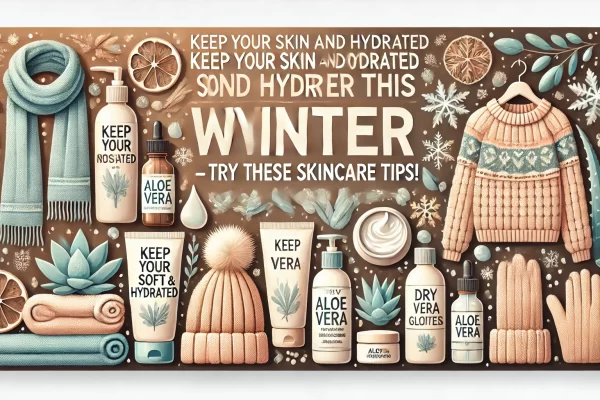 A person applying moisturizer to their hands in a cozy winter setting.