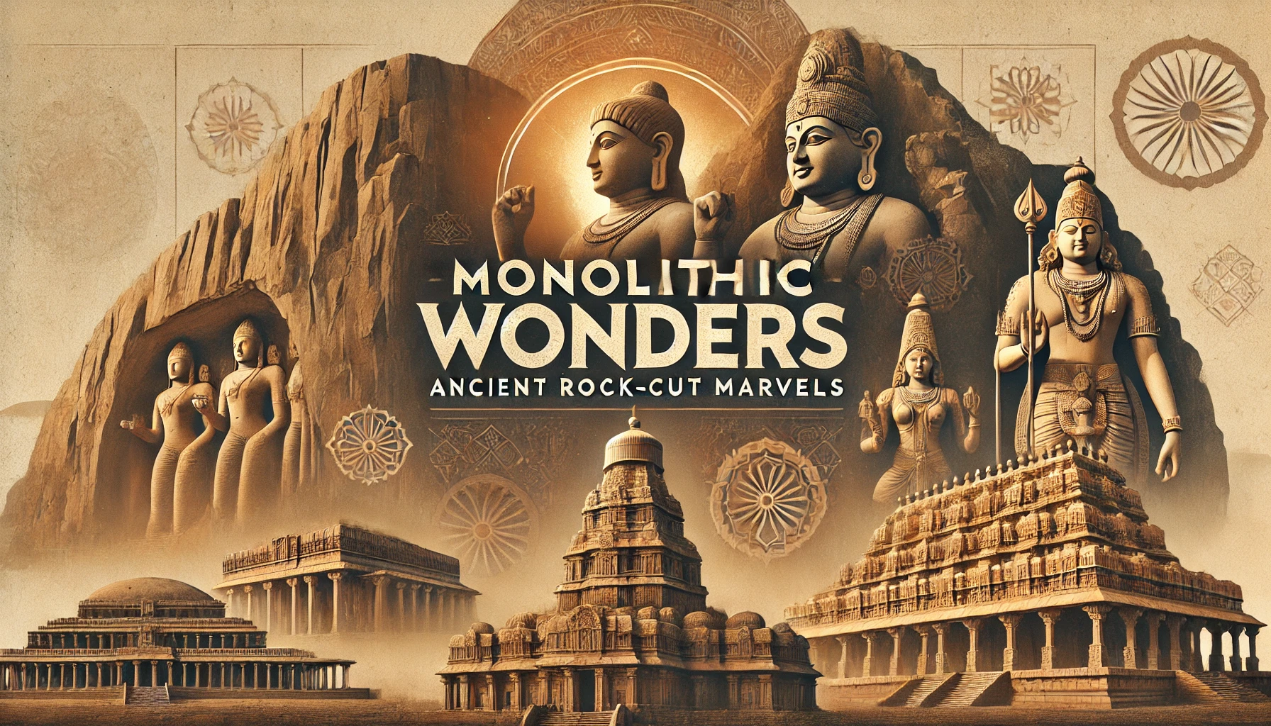 monolithic-wonders-featuring-iconic-rock-cut-marvels-like-the-Ellora-Caves-Mahabalipurams-Shore-Tem