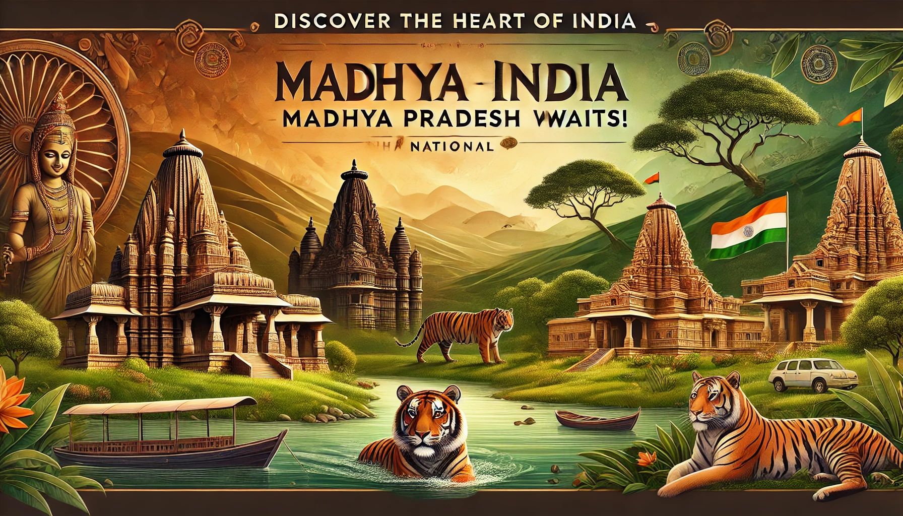 Madhya Pradesh's rich heritage and scenic beauty.